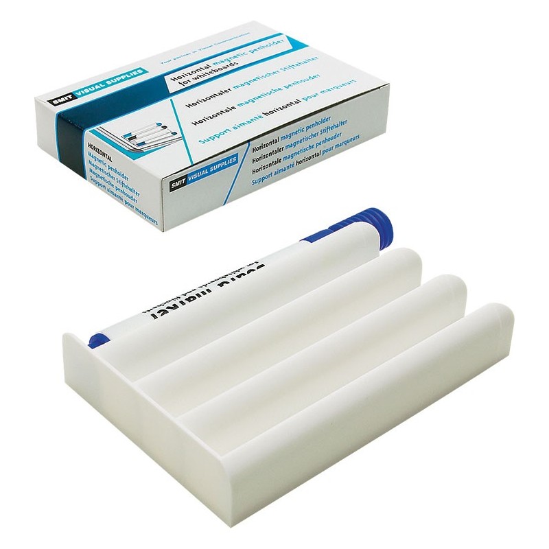 Suport magnetic 4 markere , pentru table magnetice, SMIT