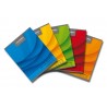 Caiet A5, 60 file - 70g/mp, liniat stanga, coperta carton color, AURORA Office - matematica