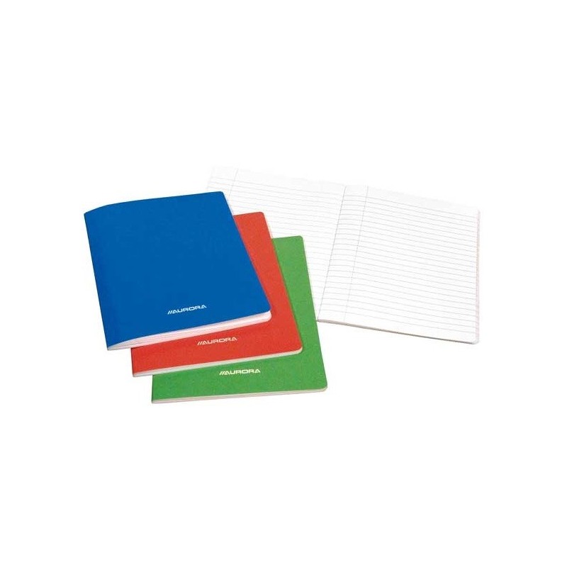 Caiet A4, 60 file - 80g/mp, liniat stanga, coperta carton laminat, AURORA - dictando