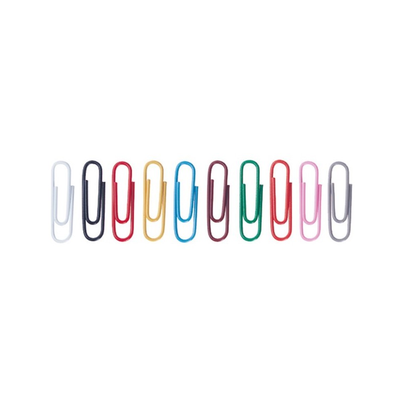 Agrafe colorate 26 mm, 300/cutie, ALCO - asortate