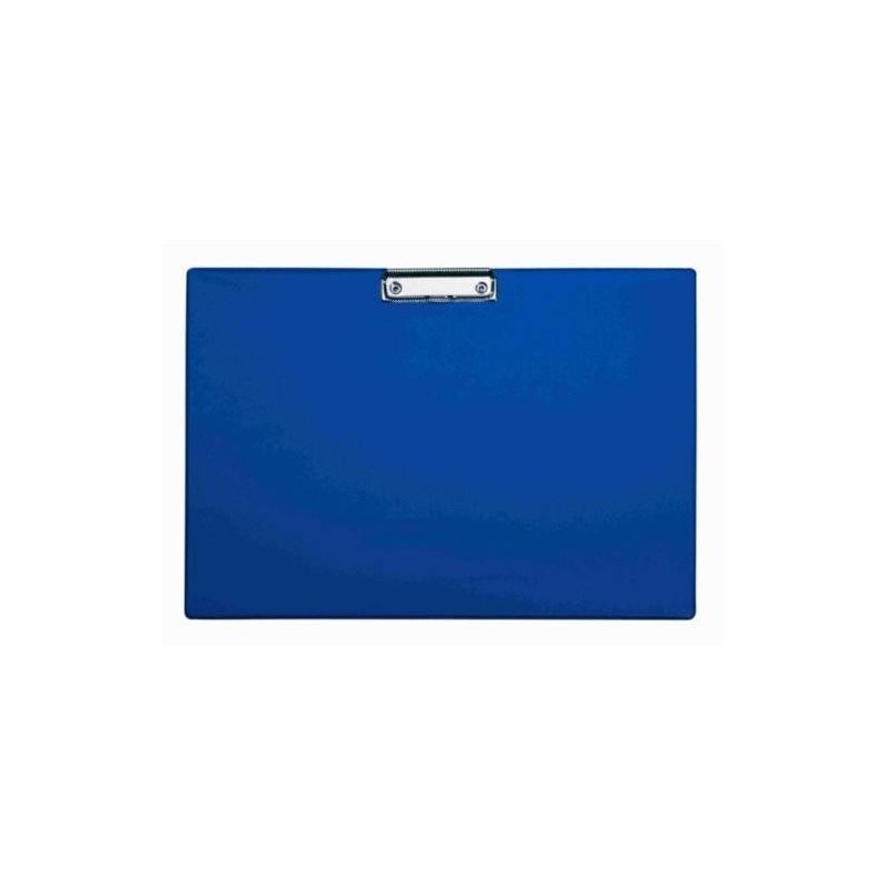 Clipboard simplu A3 - landscape, plastifiat PVC, ALCO - albastru