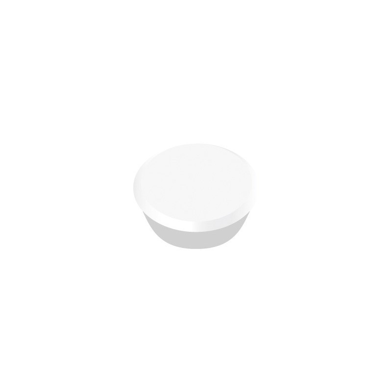 Magneti 13mm, 10/cutie, ALCO - alb