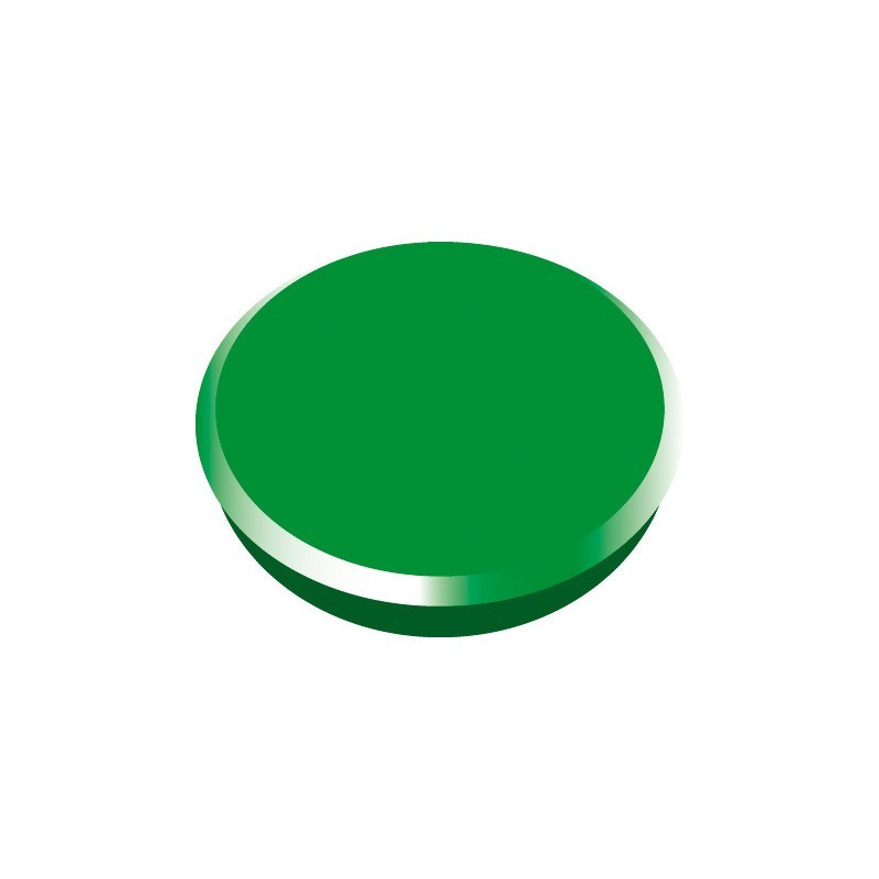 Magneti 24mm, 10/cutie, ALCO - verde