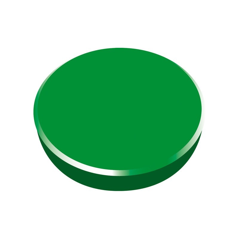 Magneti 38mm, strong, 10/cutie, ALCO - verde