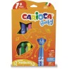 Carioca super lavabila, varf rotunjit special, 12 culori/cutie, CARIOCA Baby Teddy 1+