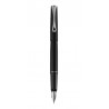 DIPLOMAT Esteem - Black Lacquer - stilou cu penita M, din otel inoxidabil