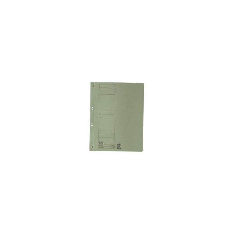 Dosar carton cu capse 1/1 ELBA - verde