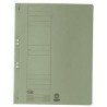 Dosar carton cu capse 1/1 ELBA - verde