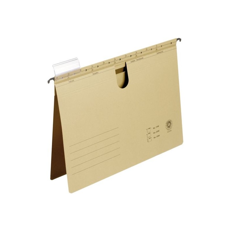 Dosar suspendabil cu sina, bagheta metalica, ELBA 2200 - kraft