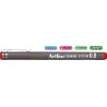 Marker pentru desen tehnic ARTLINE, varf fetru 0.8mm - rosu