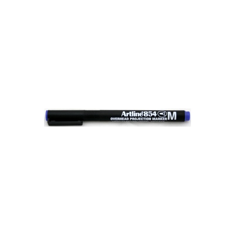 OHP Permanent marker ARTLINE 854, varf mediu - 1.0mm - albastru