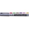 Marker cu vopsea ARTLINE 999XF, corp metalic, varf rotund 0.8mm - argintiu