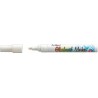 Marker pentru tabla de sticla ARTLINE Glassboard, varf rotund 2.0mm - alb