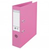 Biblioraft ESSELTE No. 1 Power, A4, plastifiat PP/PP, margine metalica, 75 mm - violet