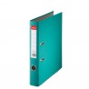 Biblioraft ESSELTE Economy, A4, plastifiat PP, margine metalica, 50 mm - turcoaz