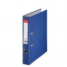 Biblioraft ESSELTE Economy, A4, plastifiat PP, margine metalica, 50 mm - albastru