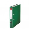 Biblioraft ESSELTE Economy, A4, plastifiat PP, margine metalica, 50 mm - verde