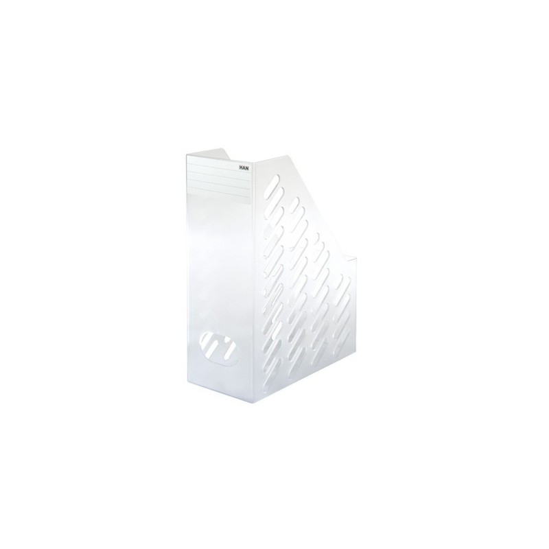 Suport vertical plastic pentru cataloage HAN Klassik XXL - transparent mat