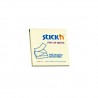 Notes autoadeziv 76 x 76 mm, 100 file, Stick"n Pop-up - galben pastel