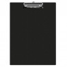 Clipboard simplu A5, plastifiat PVC, Q-Connect - negru