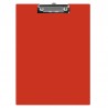 Clipboard simplu A5, plastifiat PVC, Q-Connect - rosu