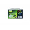 Suport PP, pentru carduri, 90 x 55mm, orizontal cu sistem de agatare, 10 buc/set, KEJEA - transp.