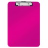 Clipboard simplu LEITZ Wow, PS - roz metalizat