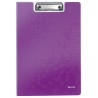 Clipboard dublu LEITZ Wow, PP - mov metalizat