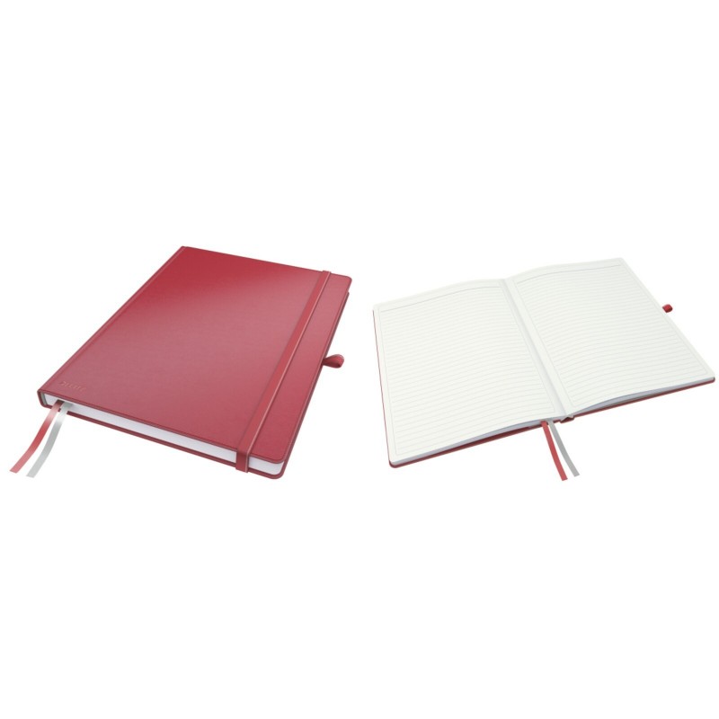 Caiet de birou LEITZ Complete, A4, dictando - rosu