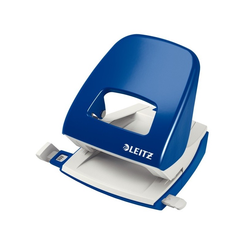 Perforator metalic LEITZ 5008 NeXXt Series, 30 coli - albastru