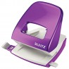 Perforator metalic LEITZ WOW 5008 NeXXt Series, cutie, 30 coli - mov metalizat