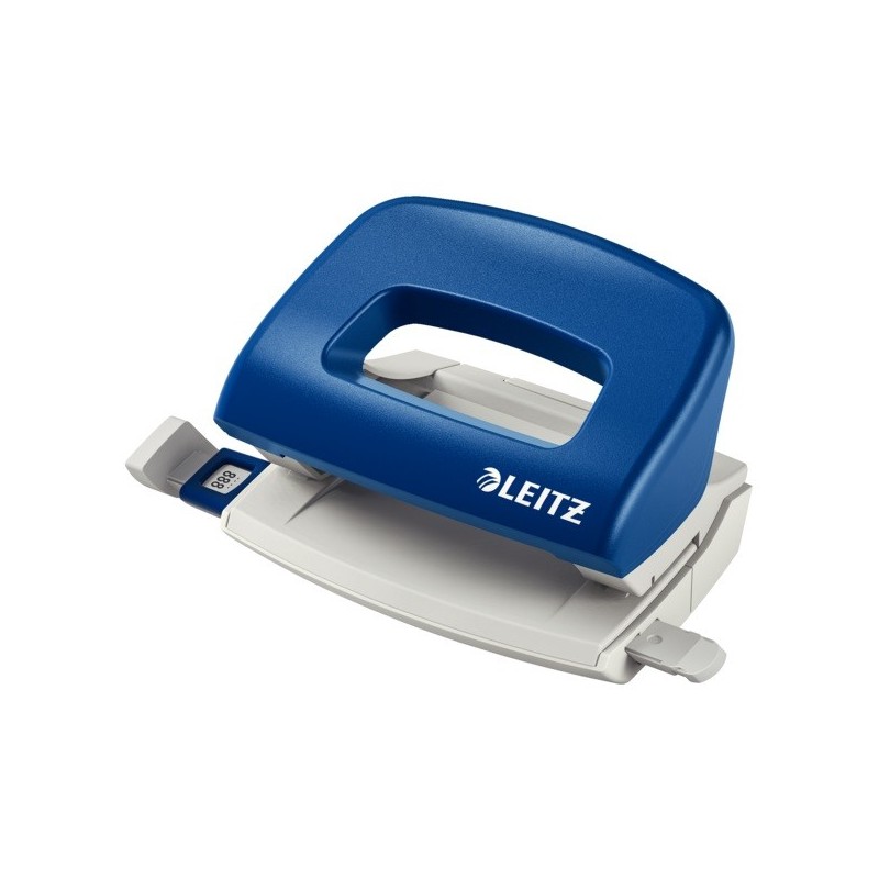 Perforator plastic LEITZ 5058 NeXXt Series, 10 coli - albastru