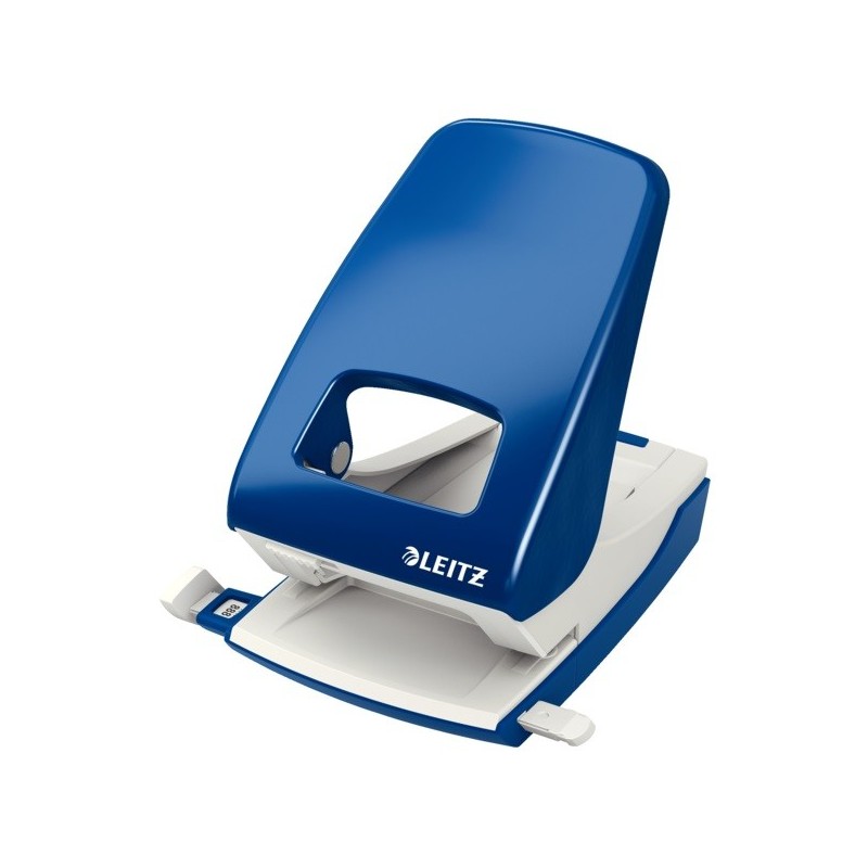 Perforator metalic LEITZ 5138 NeXXt Series, 40 coli - albastru