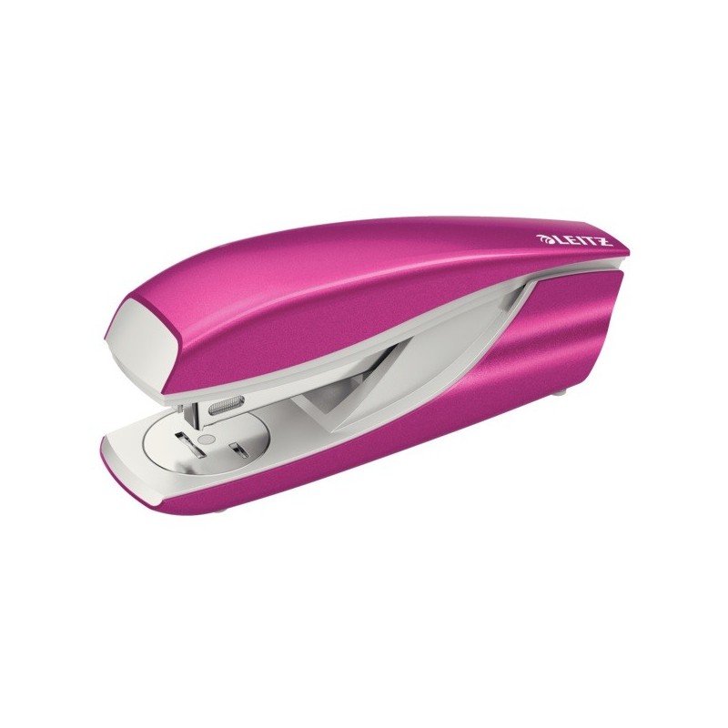 Capsator metalic, LEITZ WOW 5502 NeXXt Series, cutie, 30 coli - roz metalizat