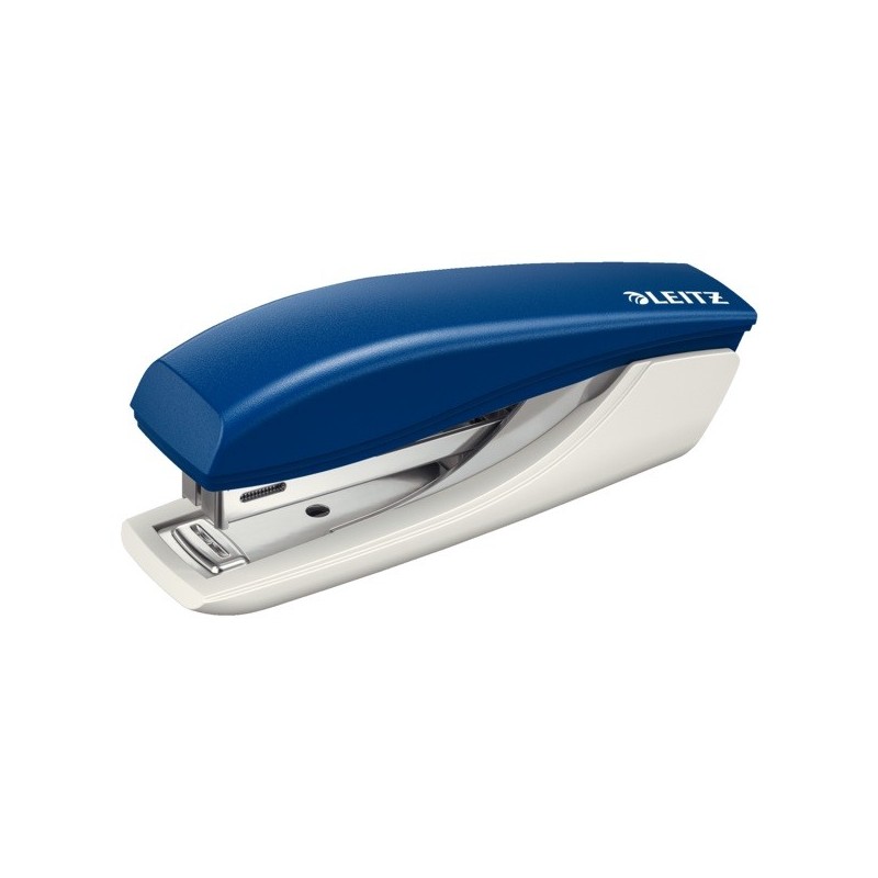 Capsator plastic, LEITZ 5517 Mini NeXXt Series, 10 coli - albastru