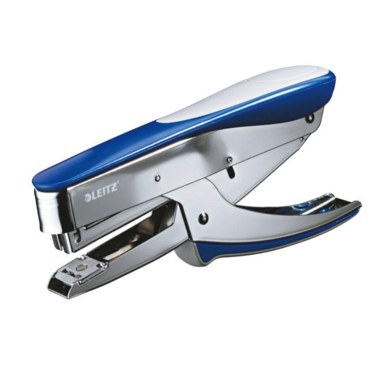 Capsator LEITZ 5548 tip cleste, 30 coli - albastru