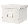 Cutie LEITZ Click & Store, pentru 15 dosare suspendabile - alb