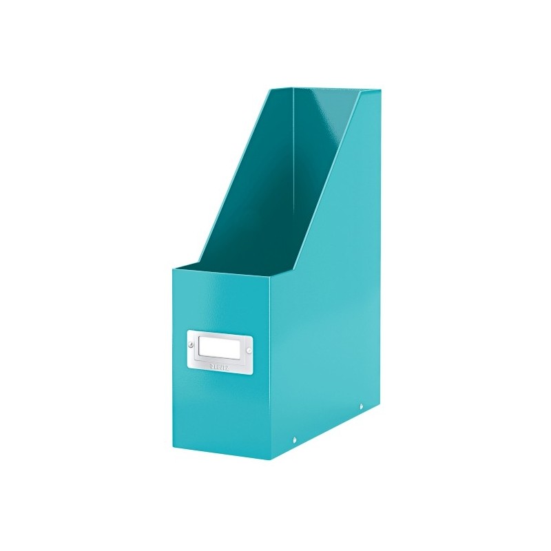 Suport vertical LEITZ Click & Store pentru documente, carton laminat - turcoaz