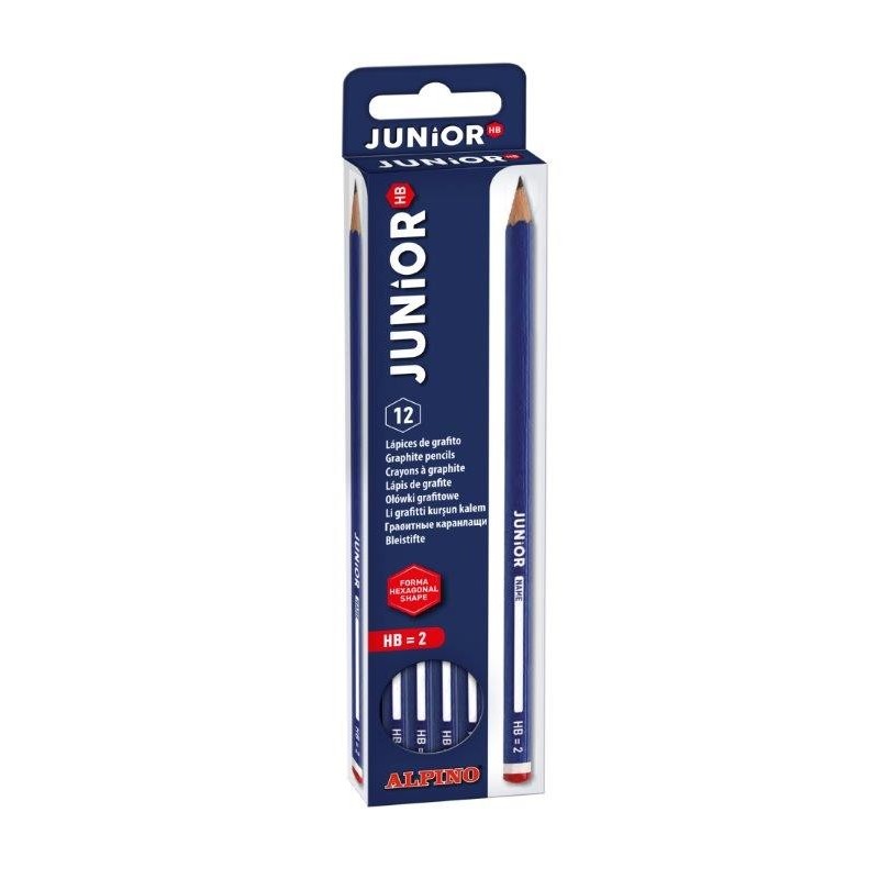 Creion cu guma ALPINO Junior - duritate HB