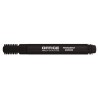 Permanent marker, varf rotund, corp plastic, Office Products - negru