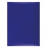 Mapa din carton plastifiat cu elastic, 300gsm, Office Products - albastru