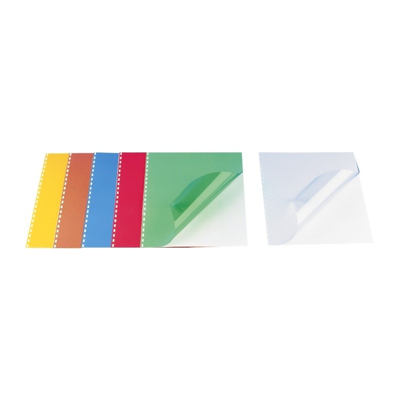 Coperta plastic A3, 200 microni, 100/top OPUS - transparent cristal
