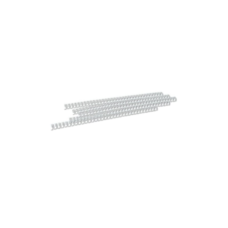 Spire metalice 8,0mm, pas 3:1", 100 buc/cutie, OPUS - alb