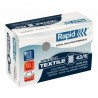 Capse RAPID 43/6G textile, 10.000 buc/cutie - pentru capsator RAPID Classic K1 Textile