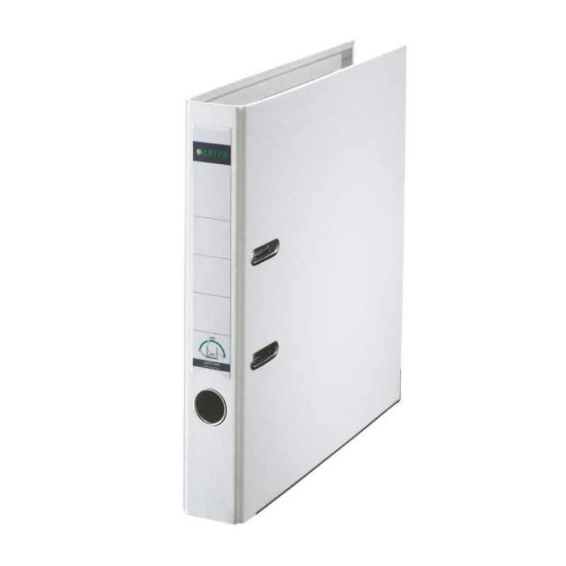 Biblioraft LEITZ 180, PP, A4, 52mm, alb