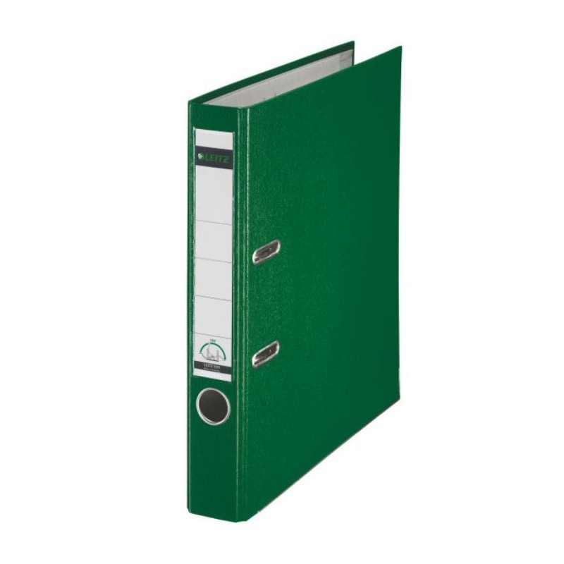 Biblioraft LEITZ 180, PP, A4, 52mm, verde