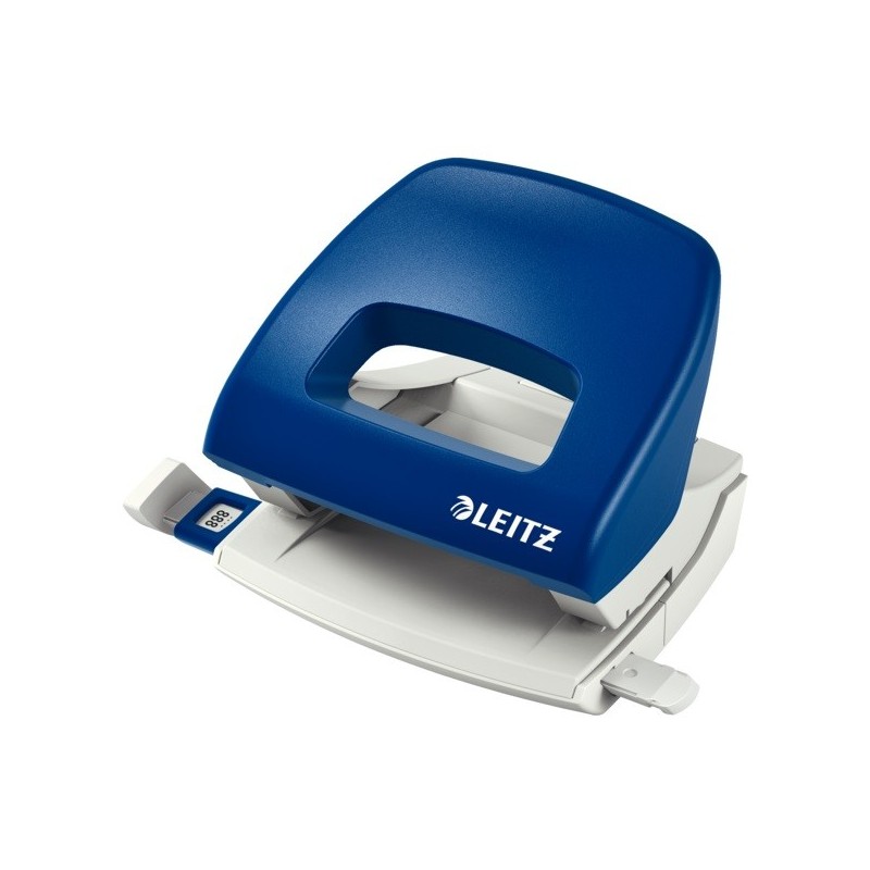 Perforator plastic LEITZ 5038 NeXXt Series, 16 coli, albastru