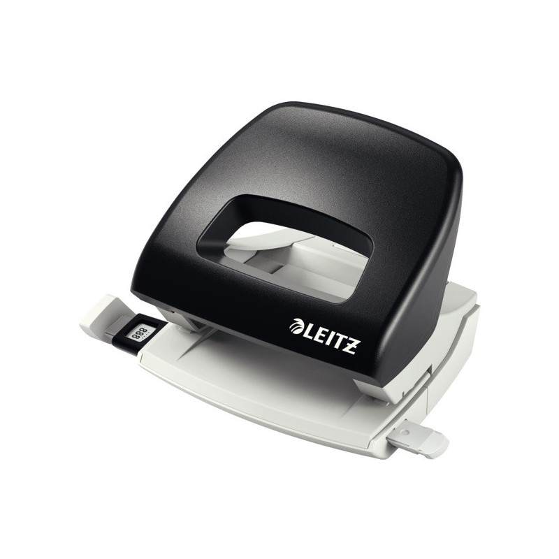 Perforator plastic LEITZ 5038 NeXXt Series, 16 coli, negru