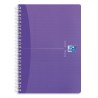 Caiet cu spirala A5, OXFORD Office MyColours, 90 file - 90g/mp, Scribzee, coperta PP - mate