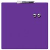 Tabla NOBO magnetica patrata, 360x360mm, mov